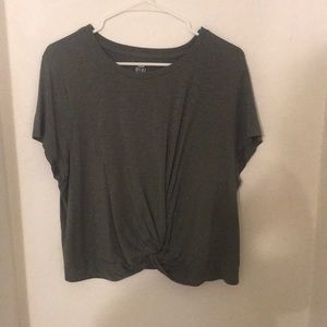 American Eagle knotted top